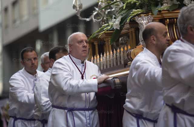 Easter Processions in Spain Galicia - Catholic stock images