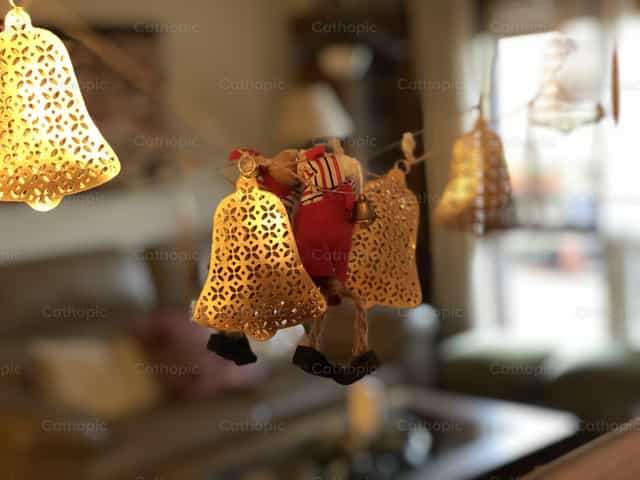 Weihnachtsglocken - Katholische Stockfotos