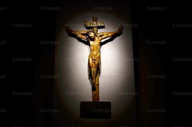 The King who deserves all praise - Catholic stock images