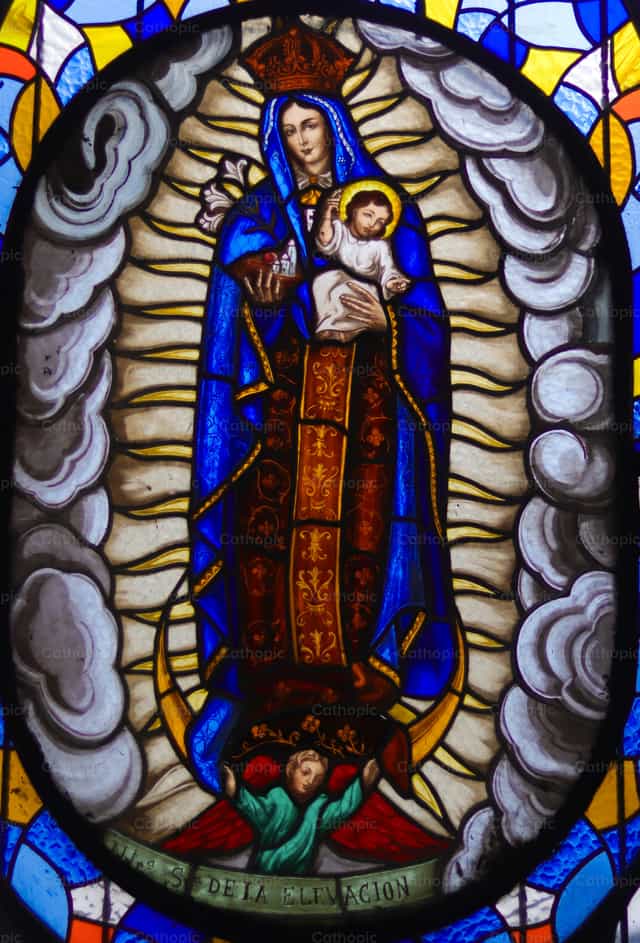 Virgen de la Elevación - Banco de imágenes católicas