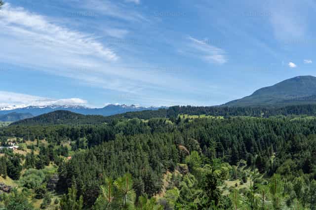 Foreste e montagne di Coyhaique, Patagonia - Immagini stock cattoliche - Foto di Fabián Pérez