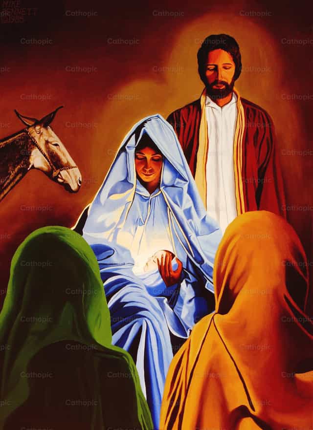 La Natividad de nuestro Señor - Banco de imágenes católicas