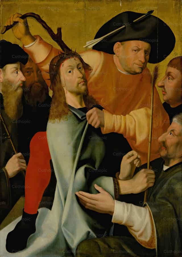 Die Verspottung Christi - Katholische Stockfotos