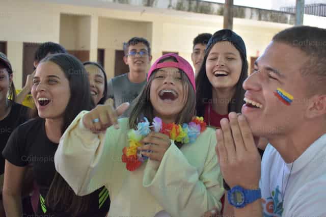 The happiness of being young - Catholic stock images - Photo by Miguel White