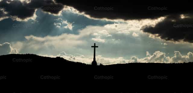 Cruz do Vale dos Caídos - Imagens católicas de stock - Foto de Javier Sanz Barbero