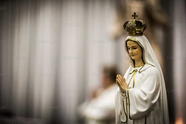 Virgen de Fatima - Banco de imágenes católicas