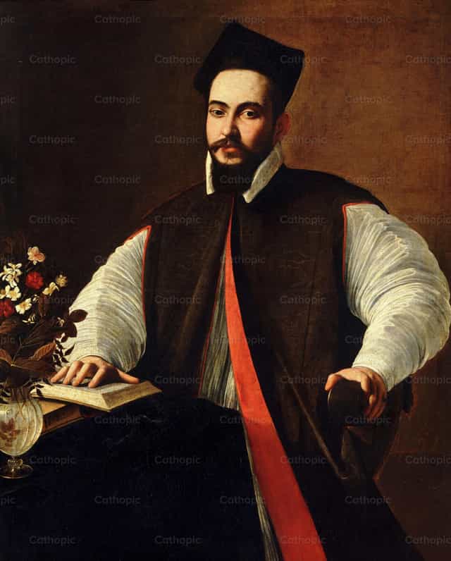 Maffeo Barberini arcképe (VIII. Orbán pápa) - Katolikus stockképek - Fotó: Restored Christian Art
