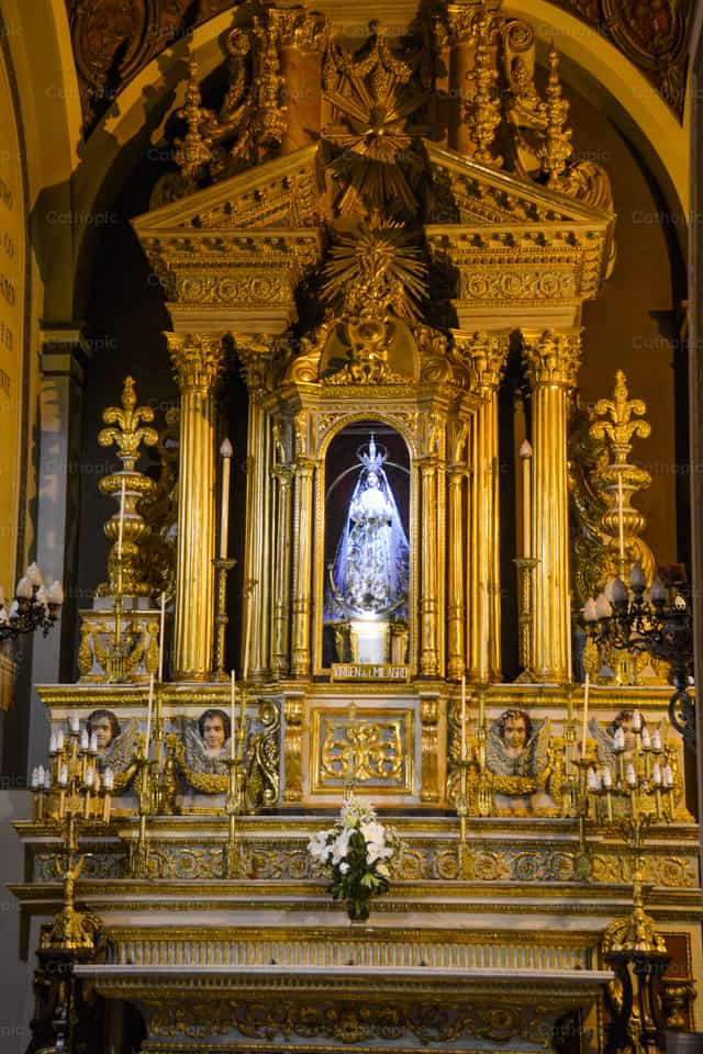 Virgem do Milagre, Salta - Imagens católicas de stock