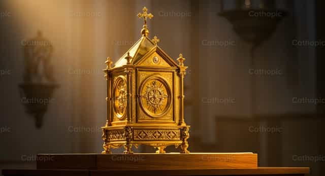 Sagrario Iluminado - Banco de imágenes católicas