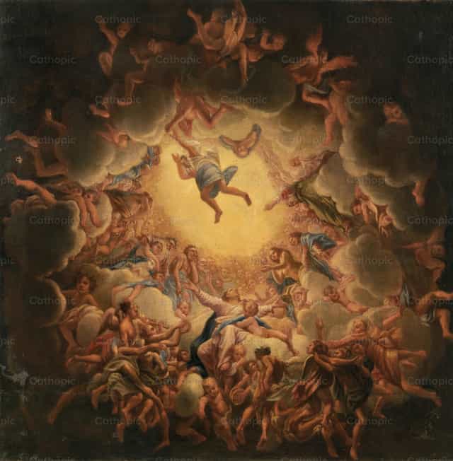 L’Assomption de Marie - Images catholiques de stock