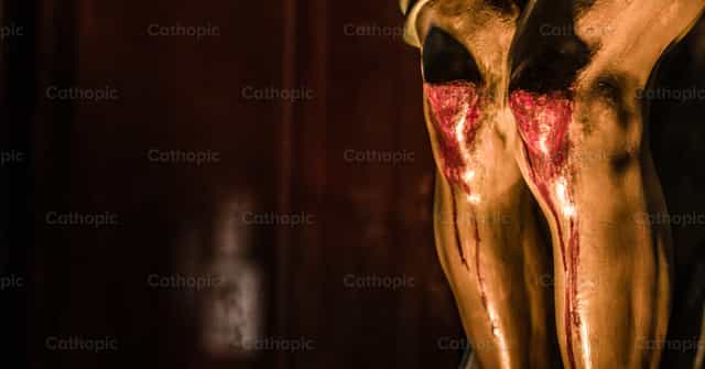 It's because of you. - Catholic stock images
