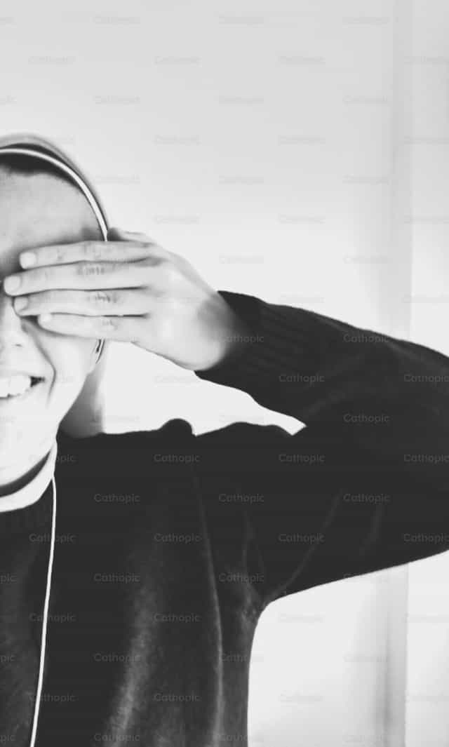 Religiosa sonriente - Banco de imágenes católicas