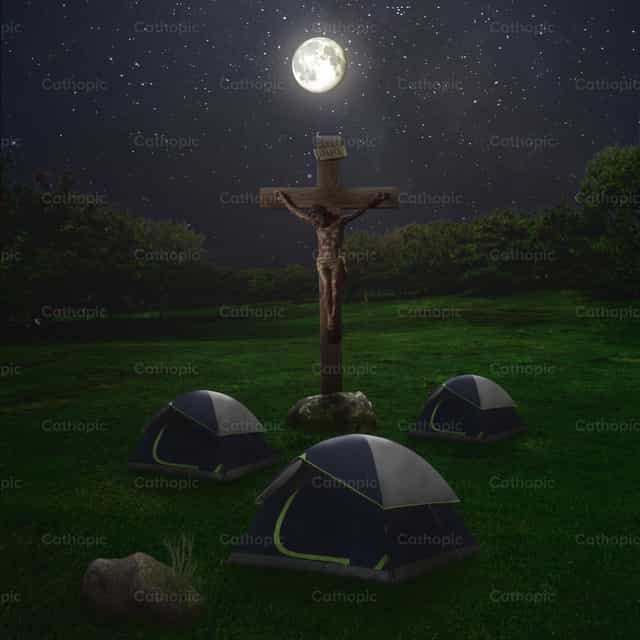 Campamento - Banco de imágenes católicas