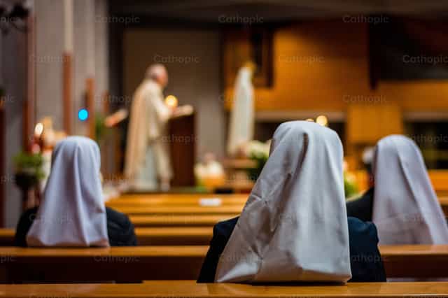 3 Sisters - Catholic stock images