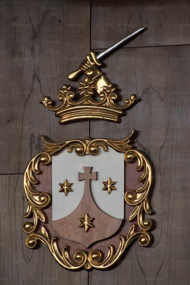 Escudo de armas de la Orden de los Carmelitas Descalzos - Banco de imágenes católicas