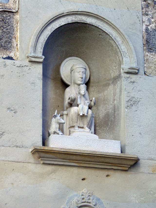 Moeder van Jezus - Katholieke stockfoto's