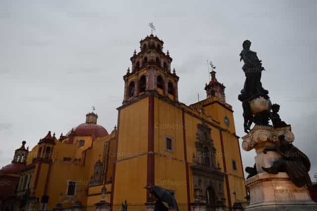 Katedral sa Guanajuato - Mga Catholic stock image