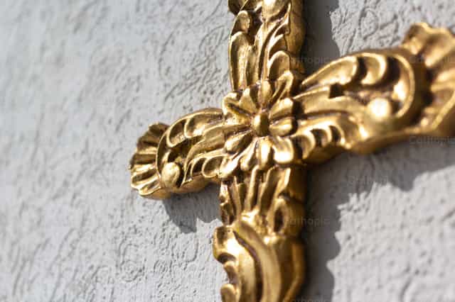 Cruz de peregrino en JMJ - Banco de imágenes católicas