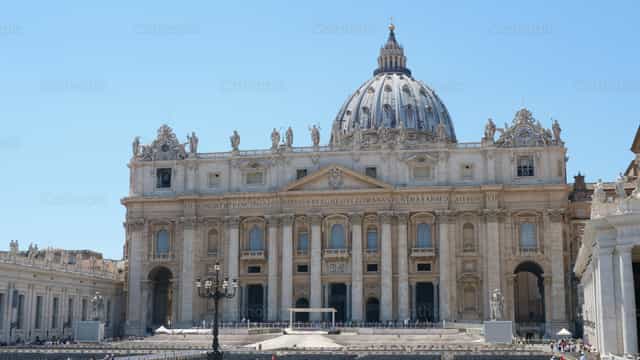 Basilica of St. Peter - Catholic stock images