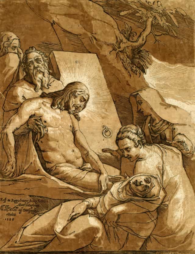 Ang Paglilibing kay Kristo - Mga Catholic stock image - Larawan ni Restored Christian Art