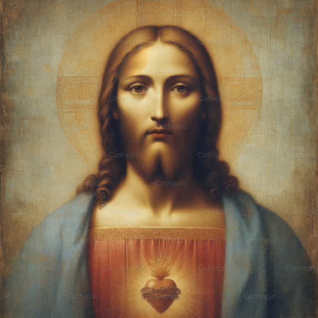 Heiligstes Herz Jesu - Katholische Stockfotos