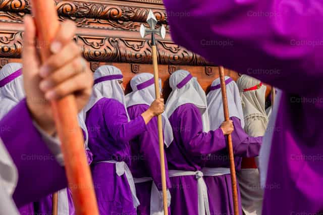 La costumbre de hace más de dos siglos - Banco de imágenes católicas