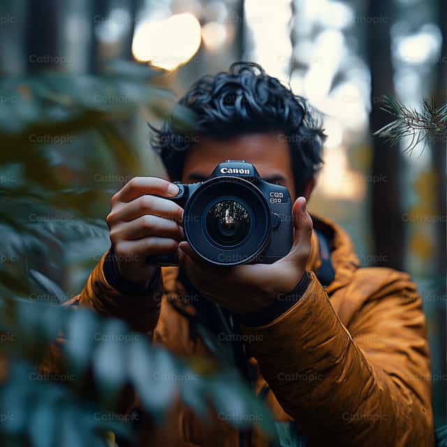 Fotógrafo - Banco de imágenes católicas