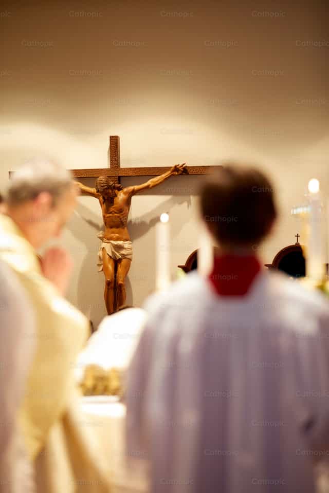 Christ of Veracruz School - Catholic stock images