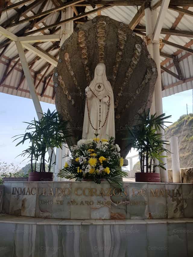 Coração Imaculado de Maria - Imagens católicas de stock