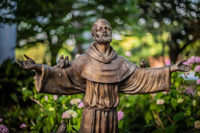 St. Francis of Assisi - Catholic stock images