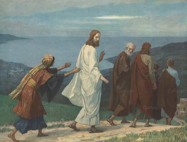 A véres asszony - Katolikus stockképek - Fotó: Restored Christian Art