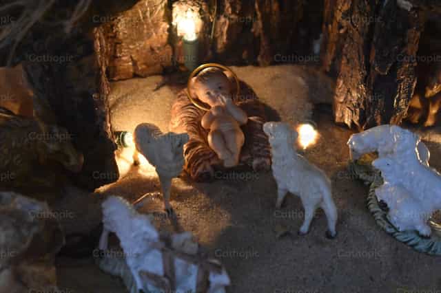 Geburt Jesu - Katholische Stockfotos