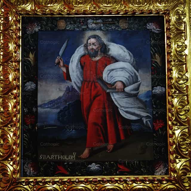 São Natanael, o Apóstolo - Imagens católicas de stock - Foto de Luis Carlos Bonilla Soto