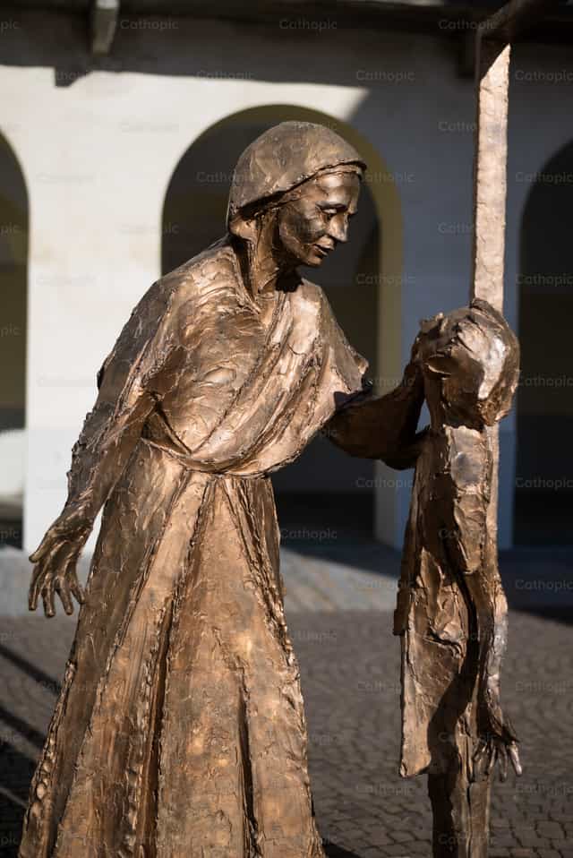Margherita - Ina ni San Juan Bosco - Mga Catholic stock image - Larawan ni Vytautas Markūnas SDB
