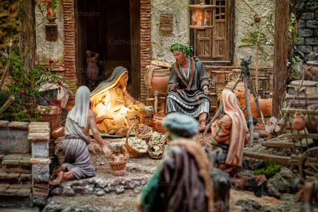 El niño Dios ha nacido. - Banco de imágenes católicas - Fotografía por Julián Iglesias