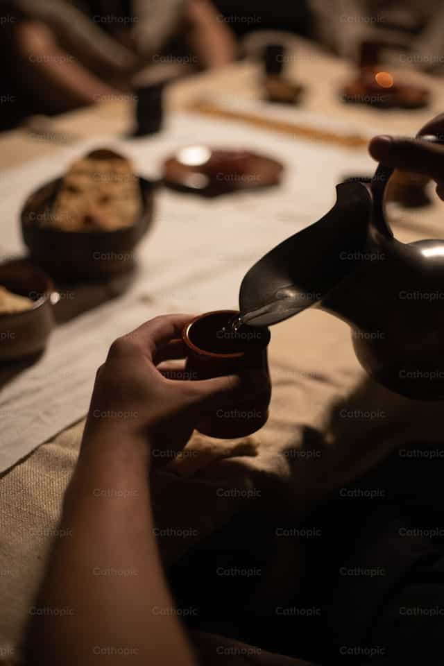 Toman y beban todos de el, La Ultima Cena - Banco de imágenes católicas - Fotografía por Cathopic