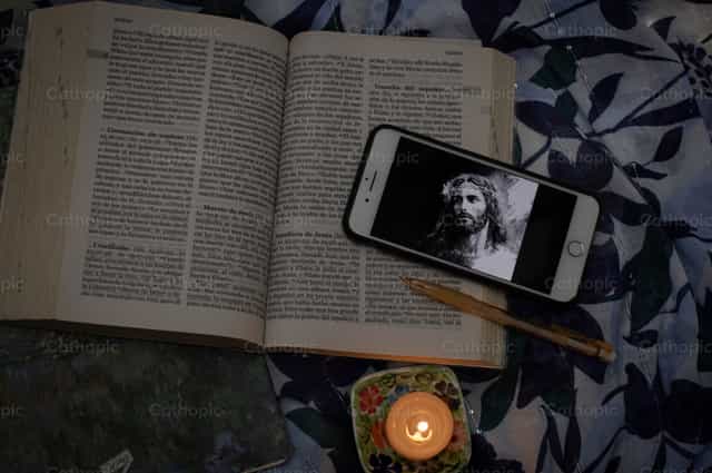 Espacio de oración - Banco de imágenes católicas - Fotografía por Carolina BR