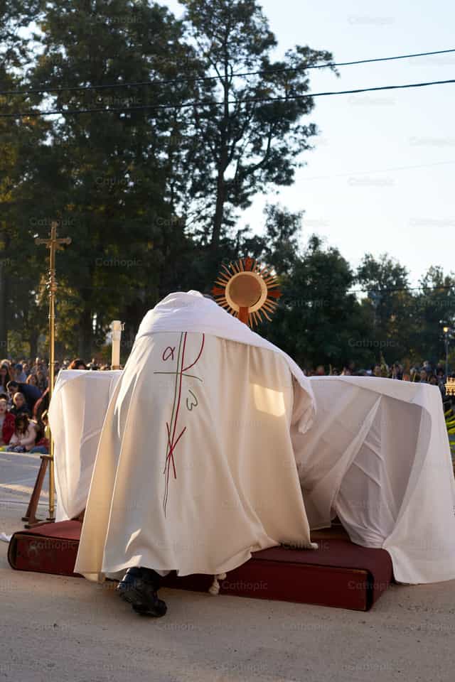 Corpus Christi - Imagens católicas de stock