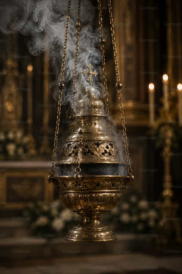 Pang-insenso - Mga Catholic stock image - Larawan ni Irene Maciá Doménech