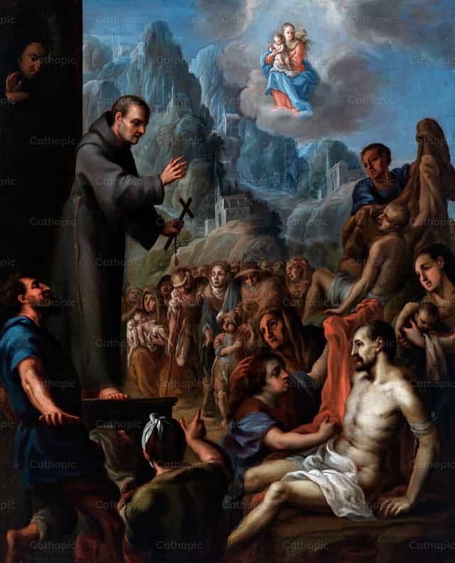 Milagres de San Salvador de Horta - Imagens católicas de stock - Foto de Restored Christian Art