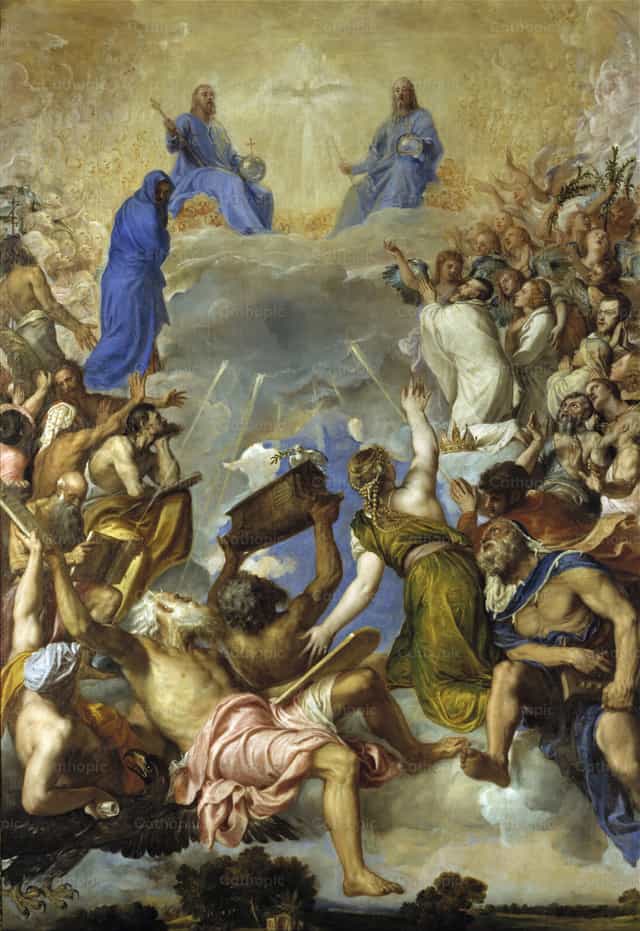 Ang Kaluwalhatian - Mga Catholic stock image - Larawan ni Restored Christian Art