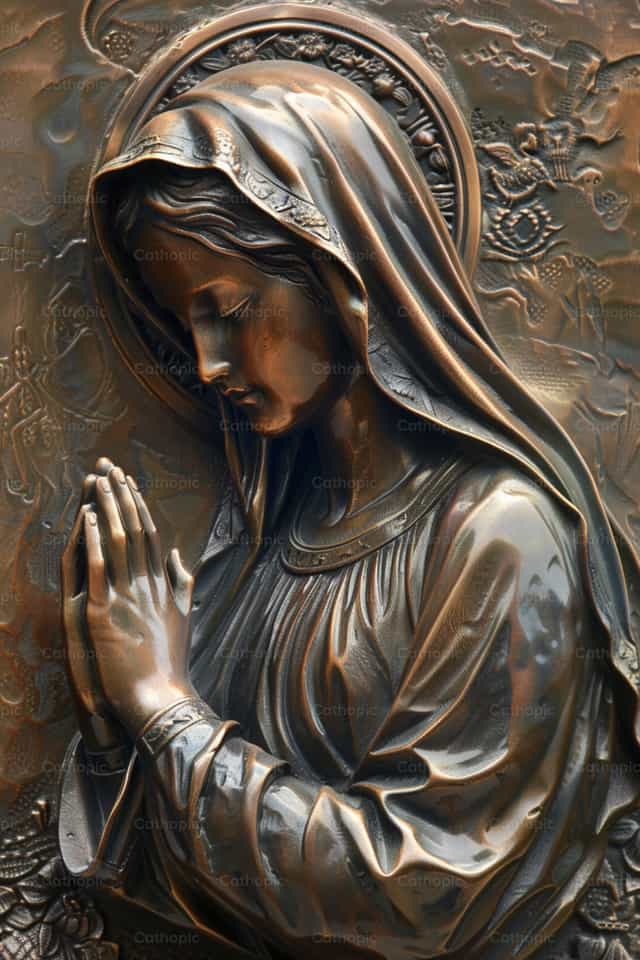 Maria - Mga Catholic stock image