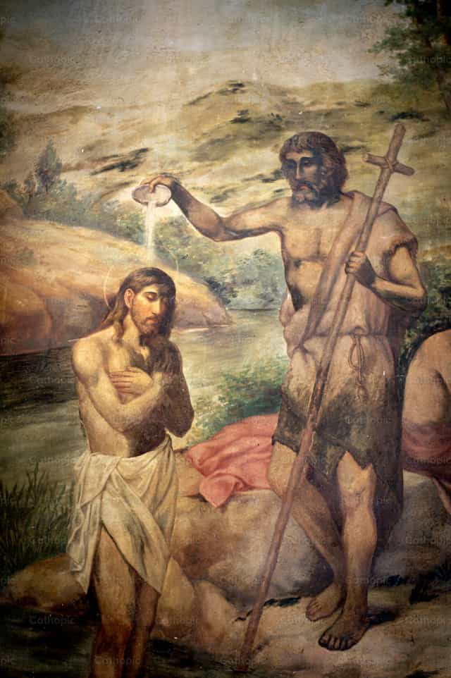 Bautismo de Jesús - Banco de imágenes católicas