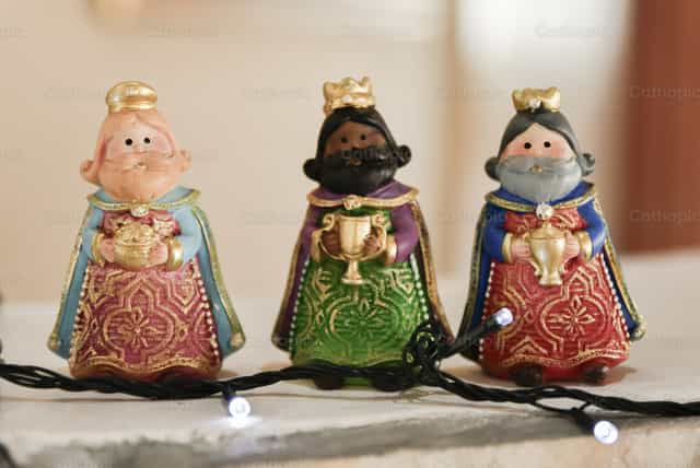 Los tres reyes magos - Banco de imágenes católicas - Fotografía por Carolina BR