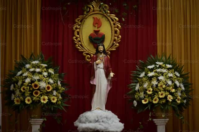 Coração de Jesus - Imagens católicas de stock - Foto de Nayarb Photography