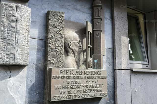 Padre Joseph Kentenich - Imagens católicas de stock