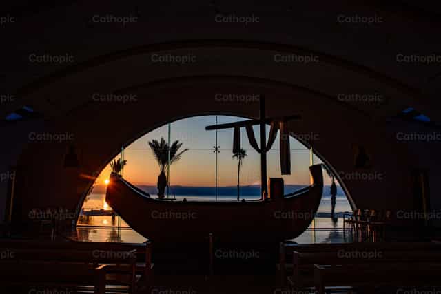 Mar de Galilea - Banco de imágenes católicas - Fotografía por Luis Ángel Espinosa, LC