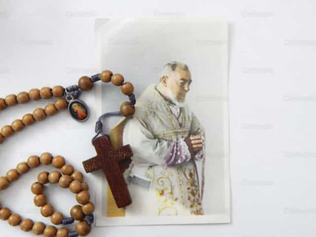 Ama Pio - Mga Catholic stock image