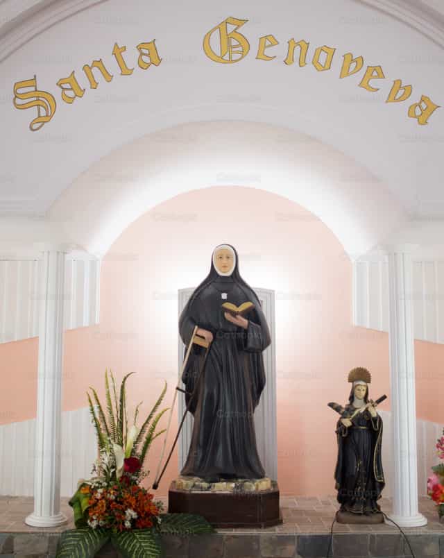 Santa Genoveva - Banco de imágenes católicas