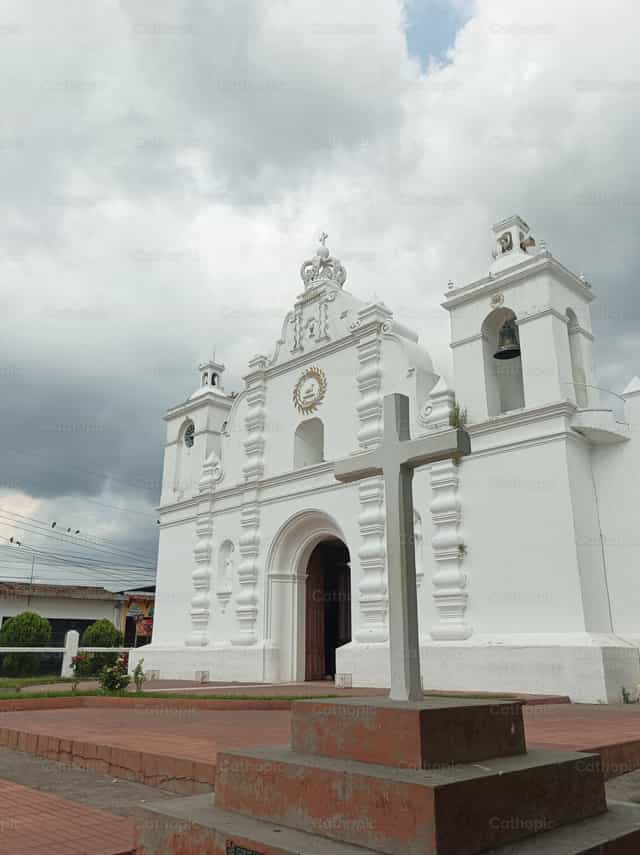 San Juan Opico-templom - Katolikus stockképek